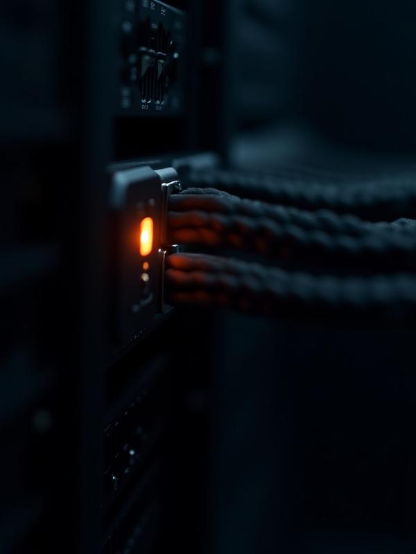 Close-up of high-performance server hardware optimized for cloud computing